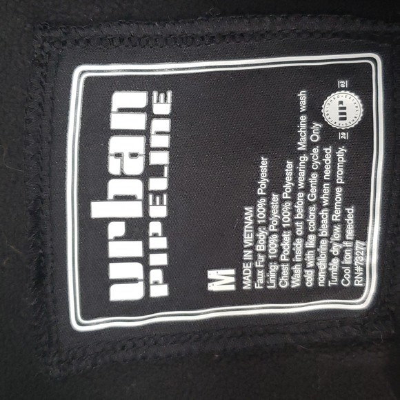 Urban Pipeline Boys Fleece Zip Up Jacket - Picture 5 of 8